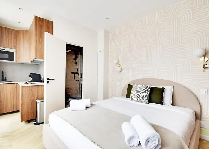 公寓 Charming Suite Near Eiffel Tower - L023